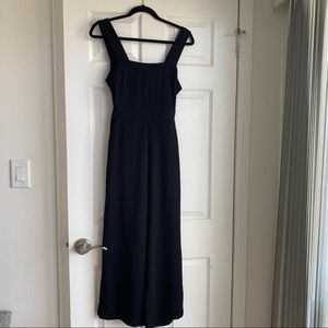 Madewell black jumpsuit, tie back, sz 1